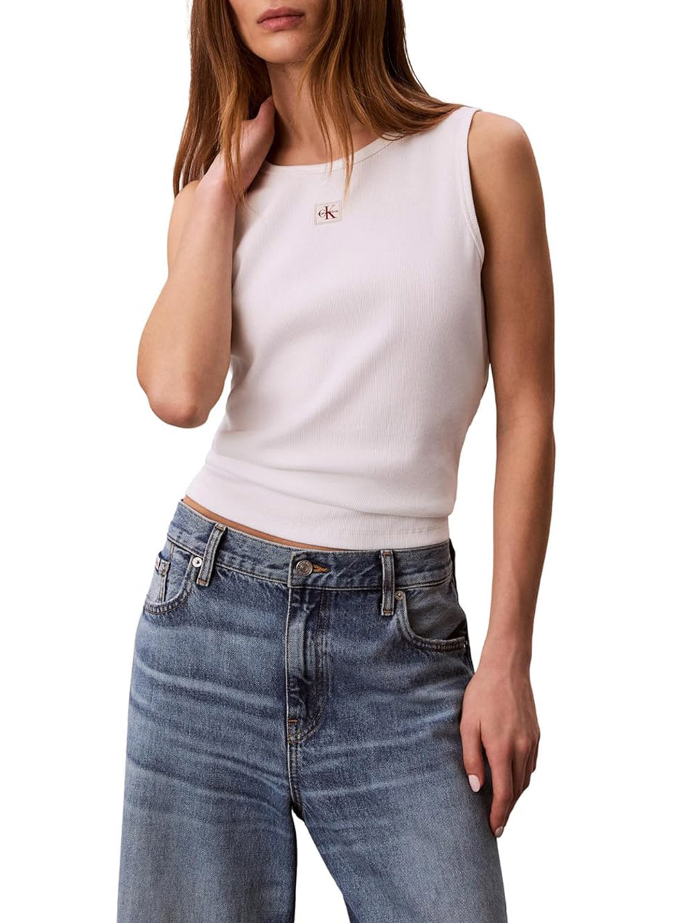 CALVIN KLEIN Canotta Donna - Bianco modello LV047F246GYAF