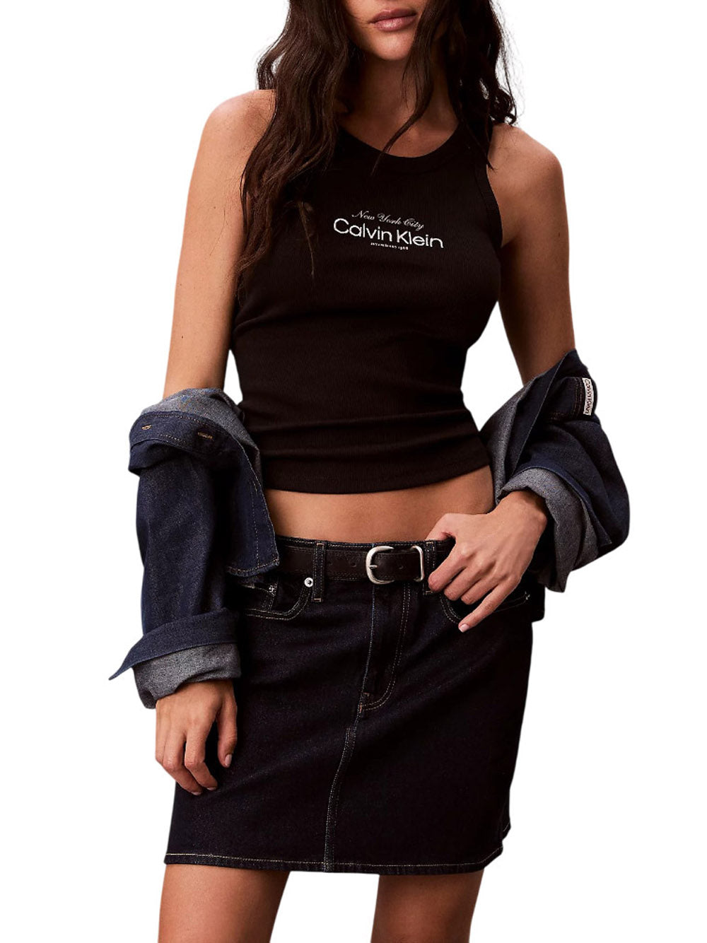 CALVIN KLEIN Canotta Donna - Nero modello LV047F816GUB1