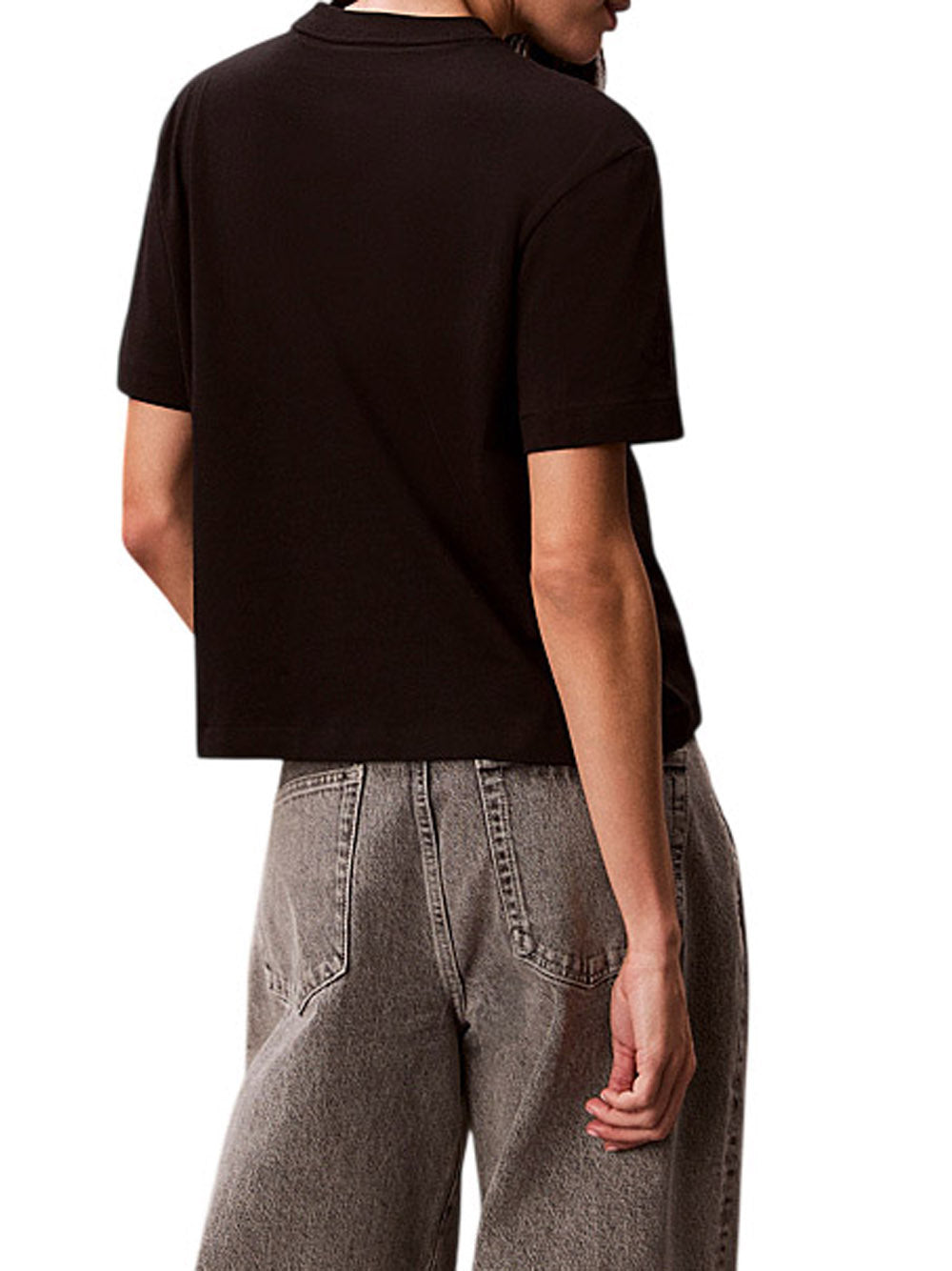 CALVIN KLEIN T-shirt Donna - Nero modello LV047F820GUB1