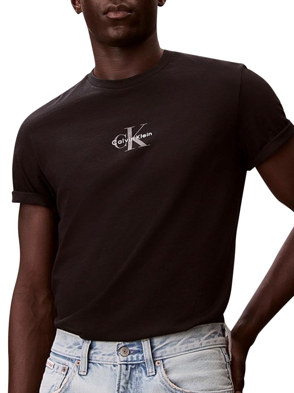 CALVIN KLEIN T-shirt Uomo - Black modello LV04RB866GUB1