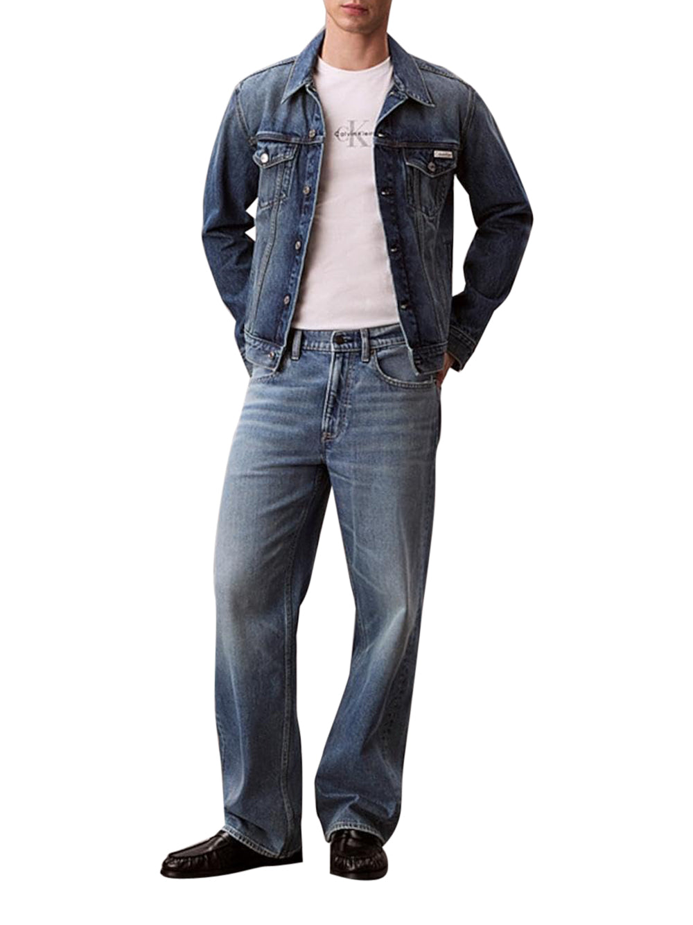 CALVIN KLEIN T-shirt Uomo - Bright White modello LV04RB866GYAF