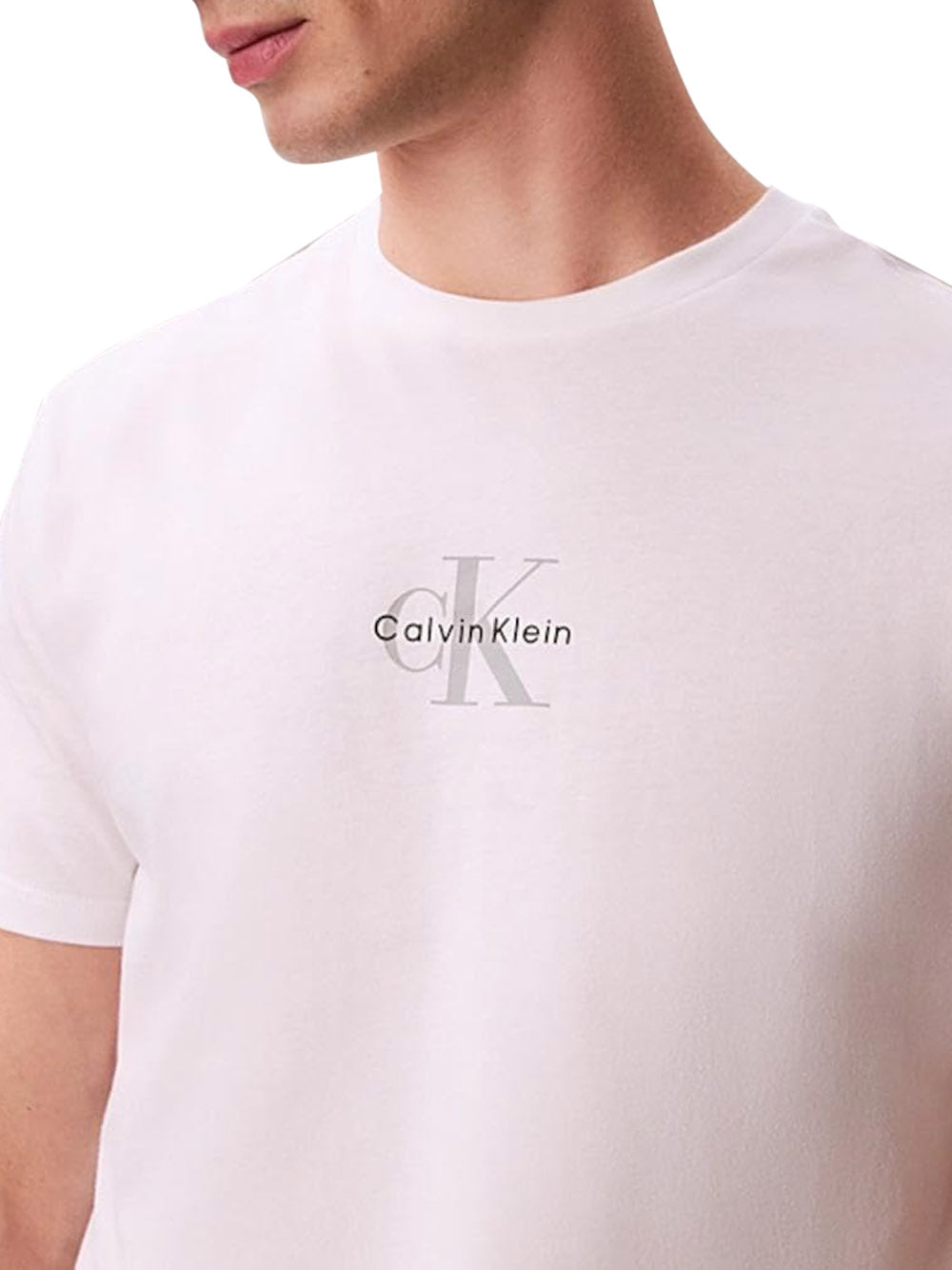 CALVIN KLEIN T-shirt Uomo - Bright White modello LV04RB866GYAF