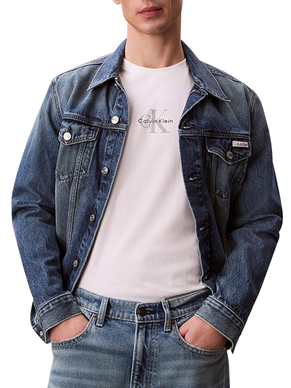 CALVIN KLEIN T-shirt Uomo - Bright White modello LV04RB866GYAF