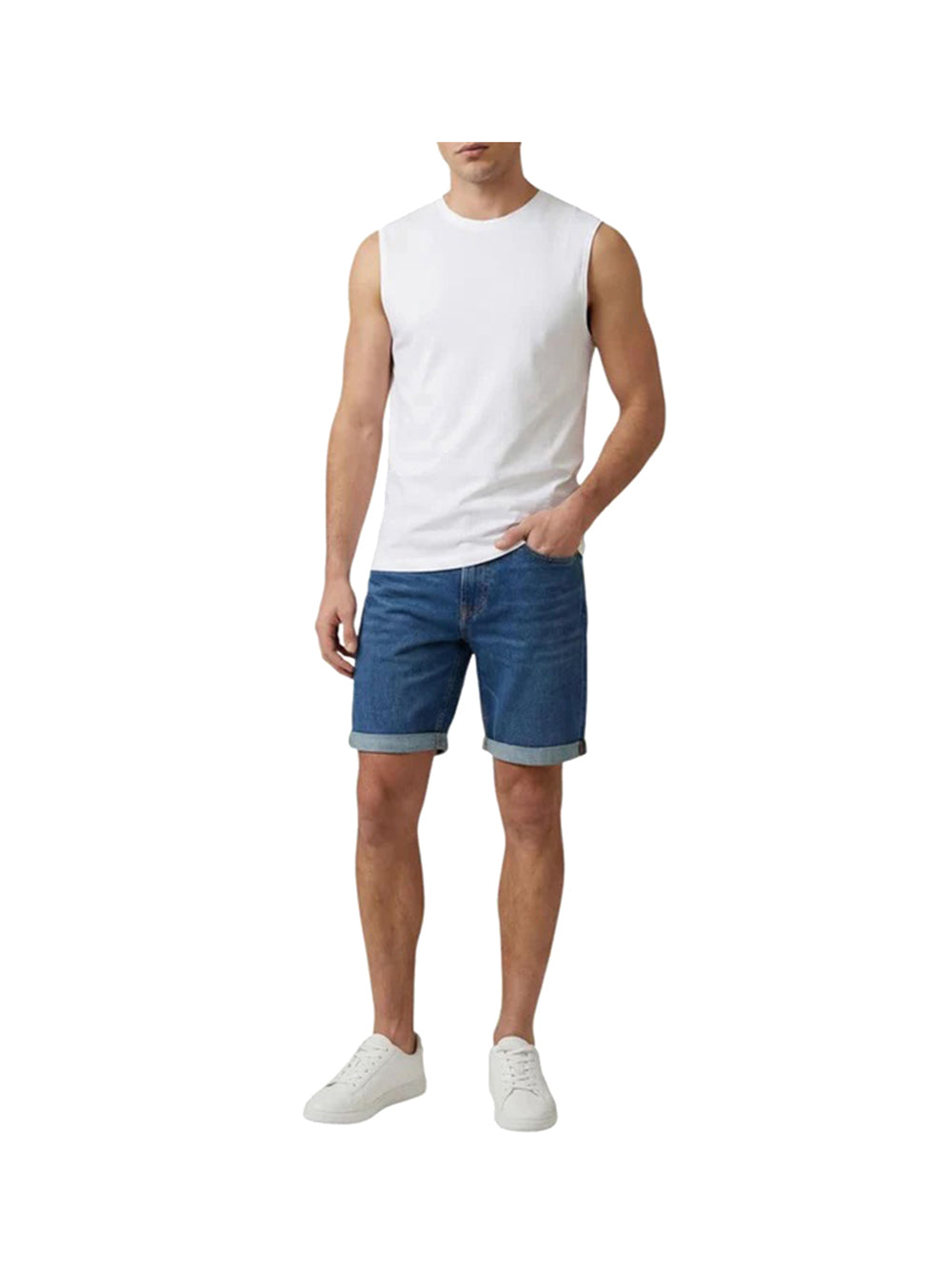 CALVIN KLEIN Shorts Uomo - Hampton modello LV04RF922GASA