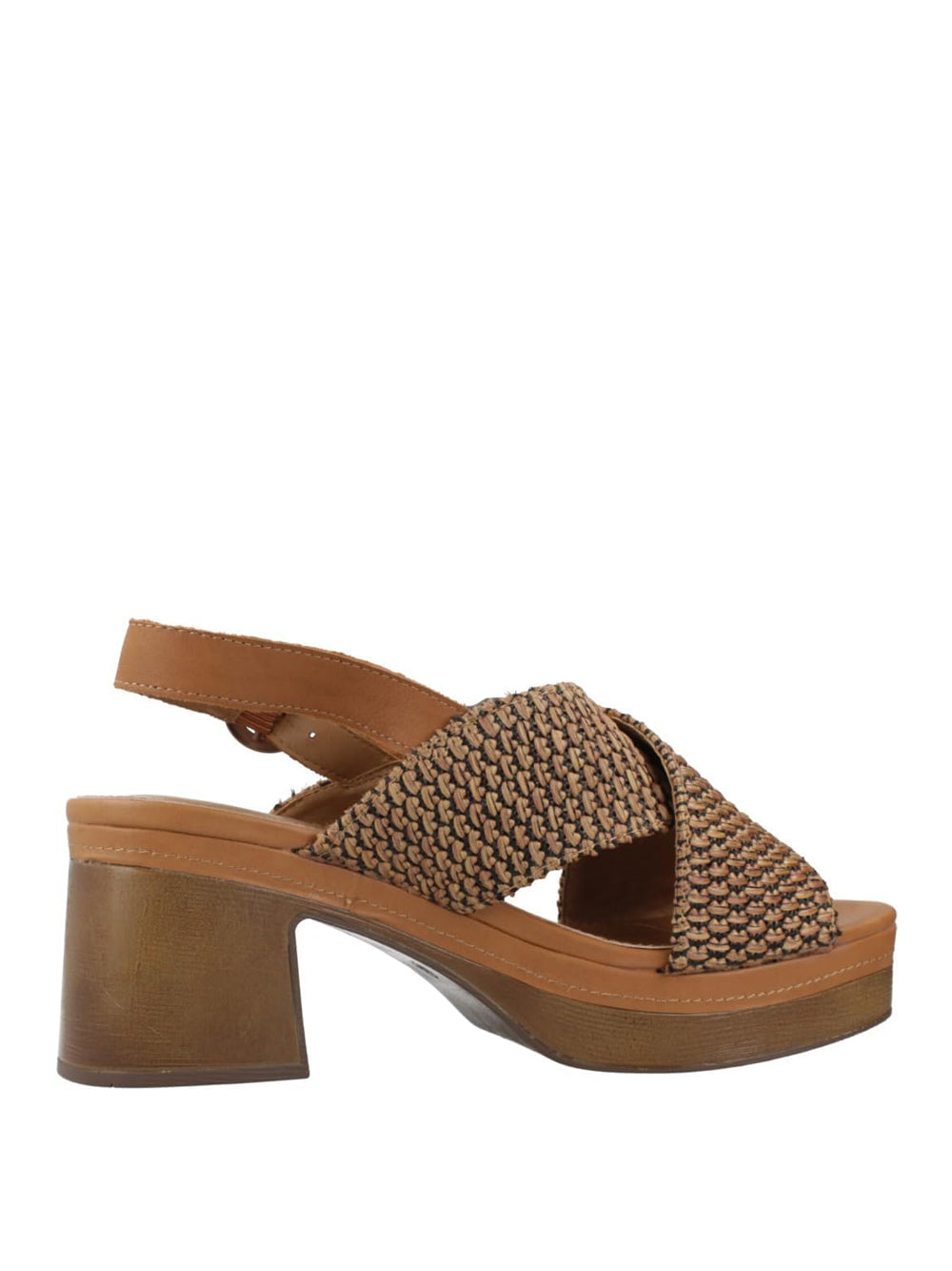 CARMELA Sandali con tacco Donna - Cuoio modello 16315701