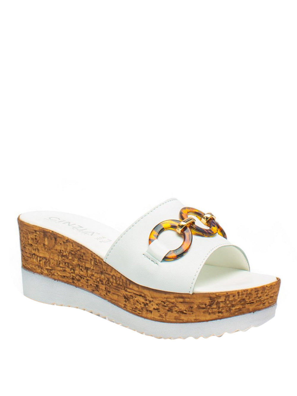 CINZIA SOFT Sandali con zeppa Donna - Bianco modello IAF53457