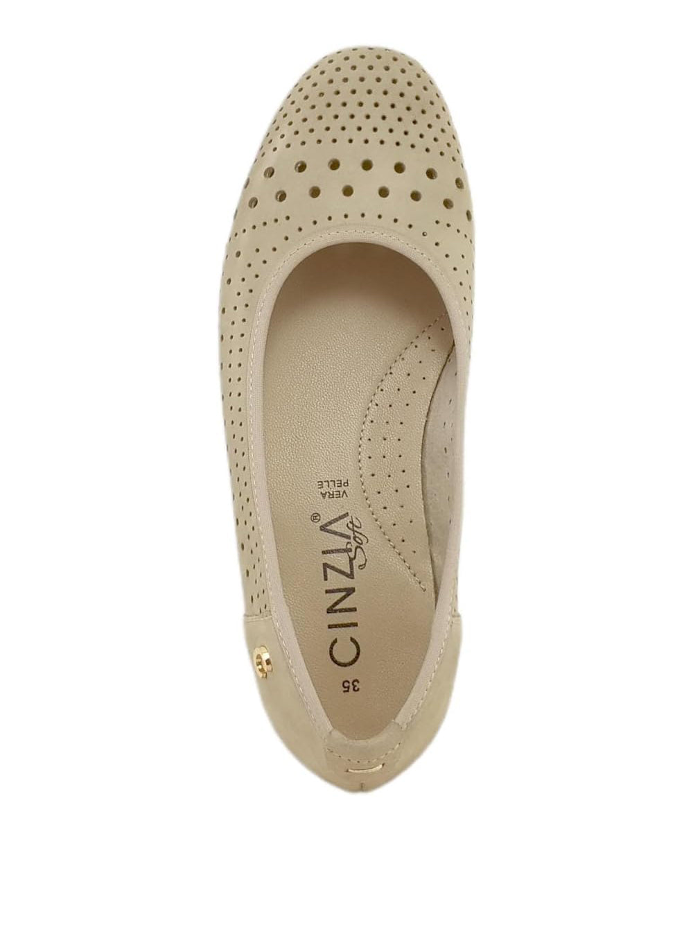 CINZIA SOFT Ballerine con zeppa Donna - Beige modello IV2123266