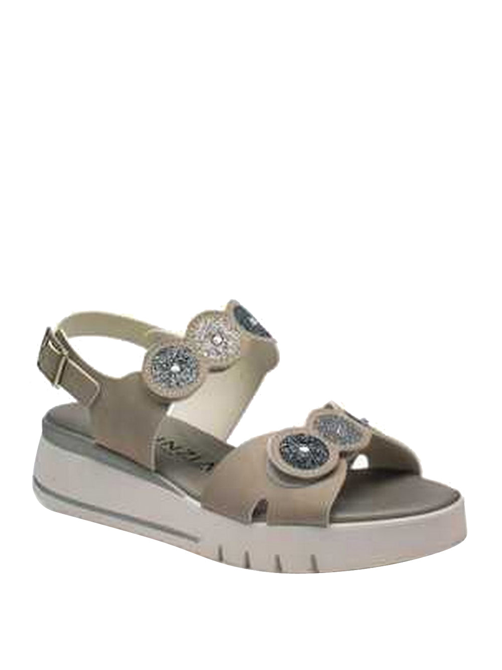 CINZIA SOFT Sandali con zeppa Donna - Argento modello LF133