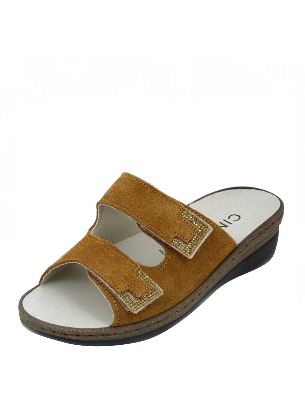CINZIA SOFT Ciabatte plantare estraibile Donna - Cuoio modello NE1091