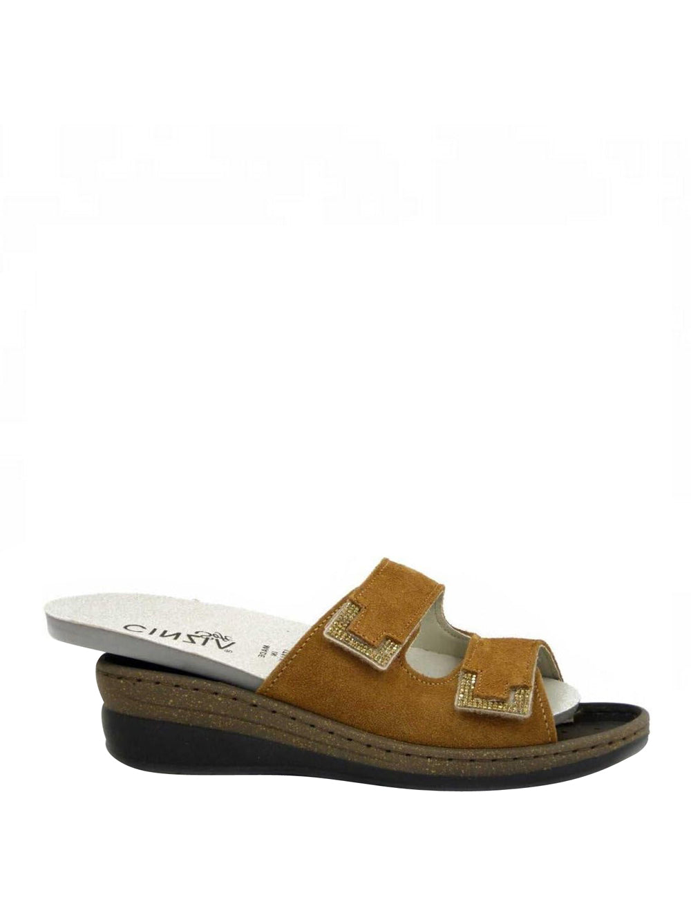 CINZIA SOFT Ciabatte plantare estraibile Donna - Cuoio modello NE1091