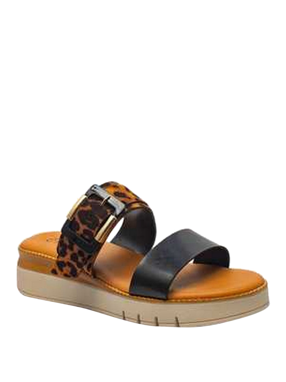 CINZIA SOFT Sandali con zeppa Donna - Nero modello NG2705