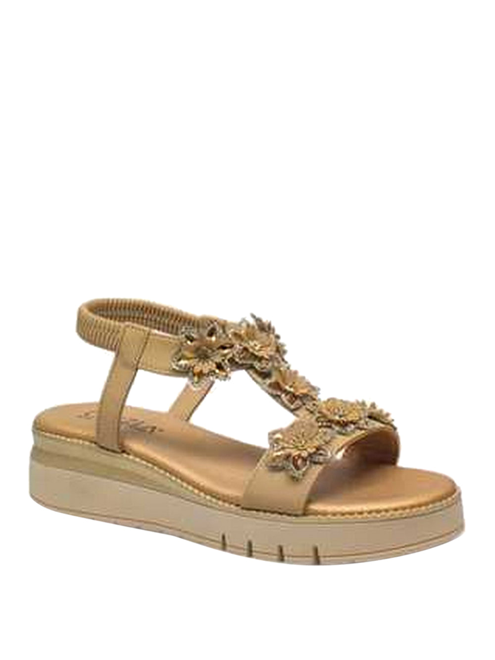 CINZIA SOFT Sandali con zeppa Donna - Beige modello NG2723