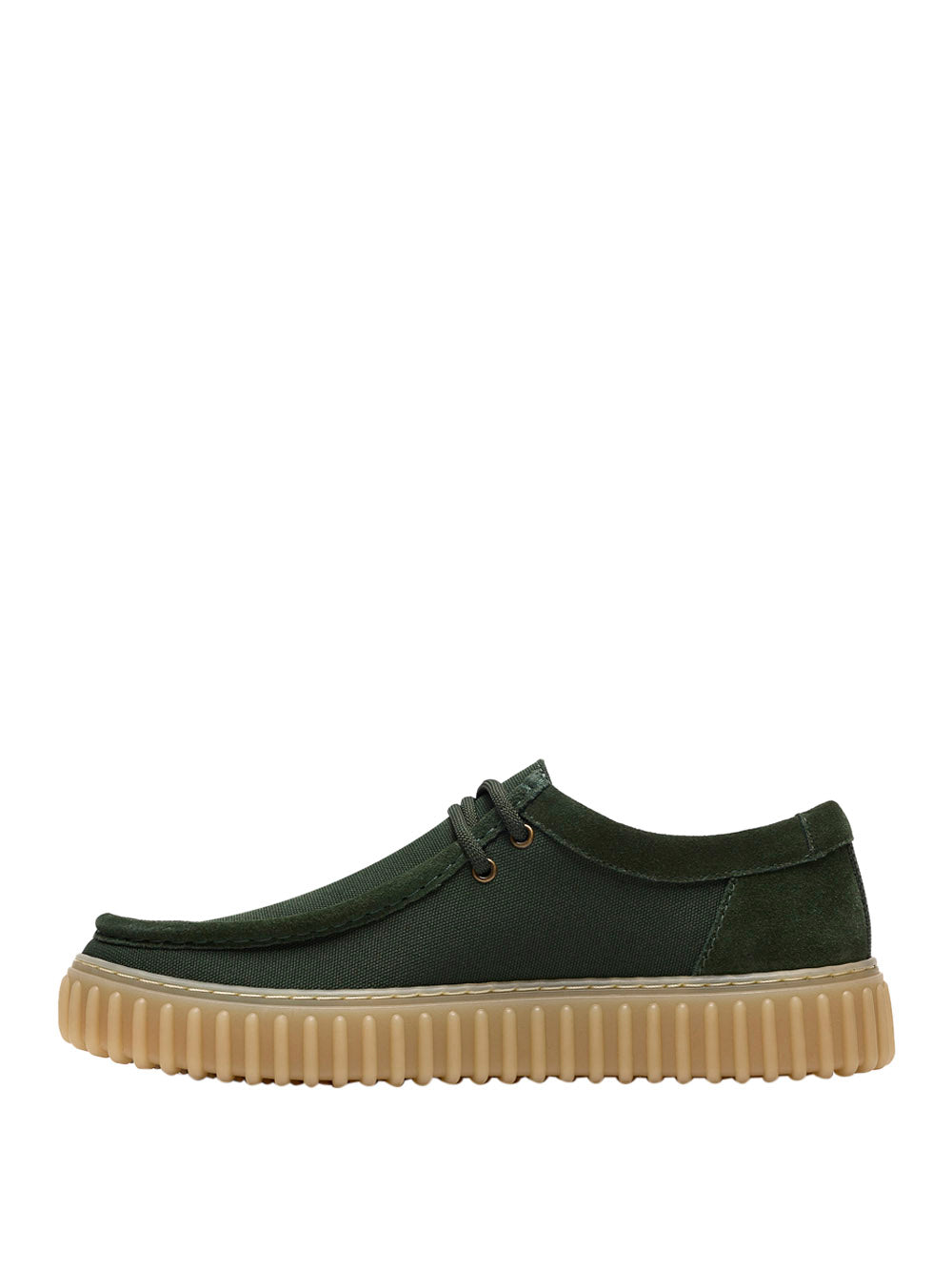 CLARKS Scarpe Stringate Moc toe Uomo - Verde modello 26186160