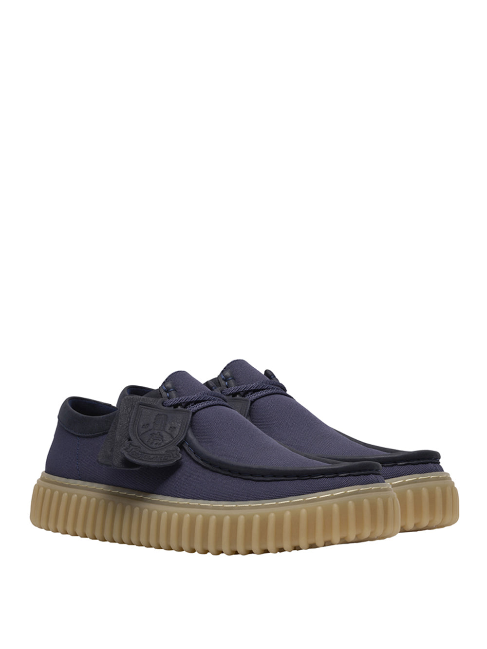 CLARKS Scarpe Stringate Moc toe Uomo - Blu modello 26187377