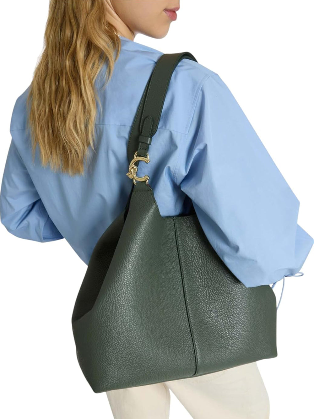 COCCINELLE Borsa a Sacca Donna - Nero modello E1SHA110101