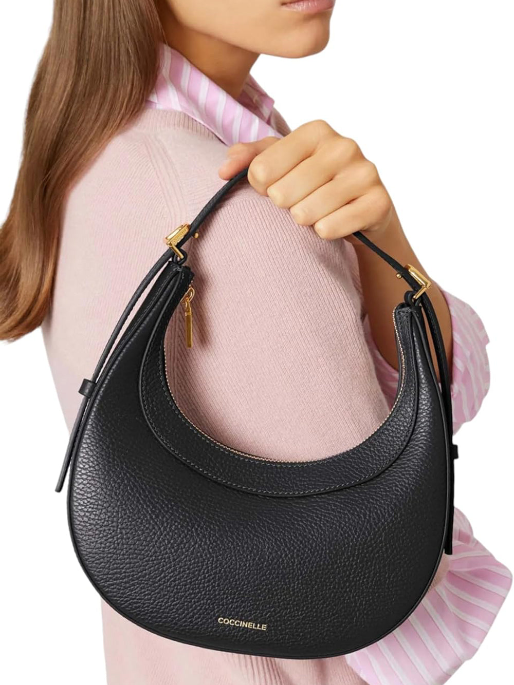 COCCINELLE Borsa a Spalla Donna - Nero modello E5PIP530101