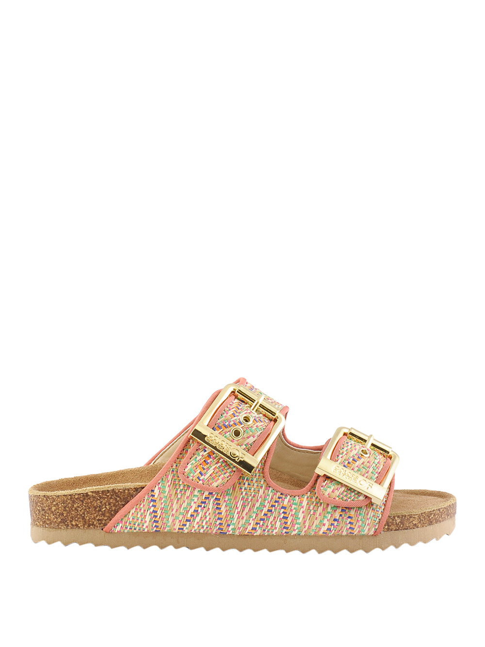 COLORS OF CALIFORNIA Sandali slippers Donna - Beige modello BIO609
