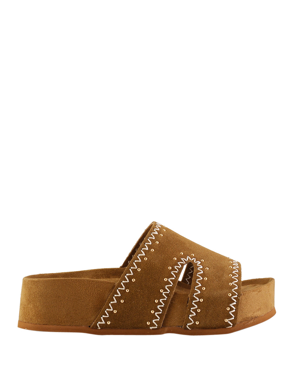 COLORS OF CALIFORNIA Sandali platform Donna - Beige modello DUNE11