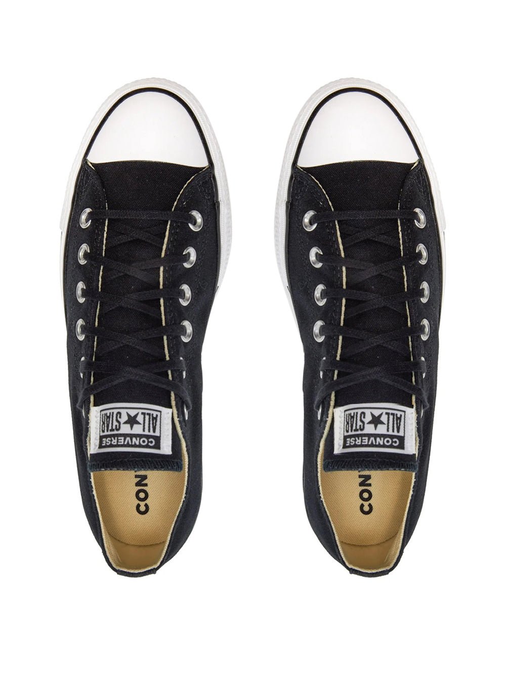 CONVERSE Sneakers platform Donna - Nero modello 560250C