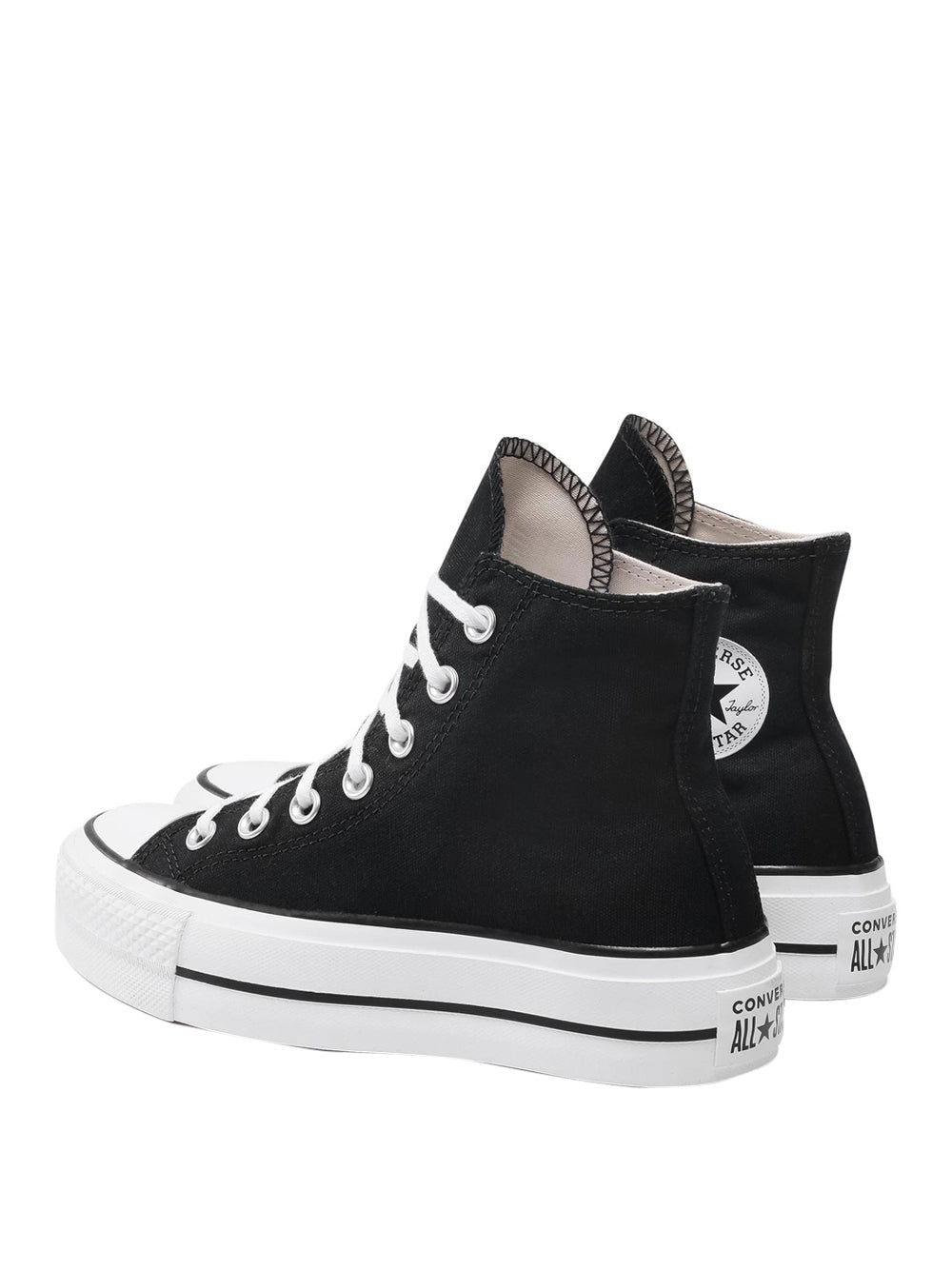CONVERSE Sneakers platform Donna - Nero modello 560845C