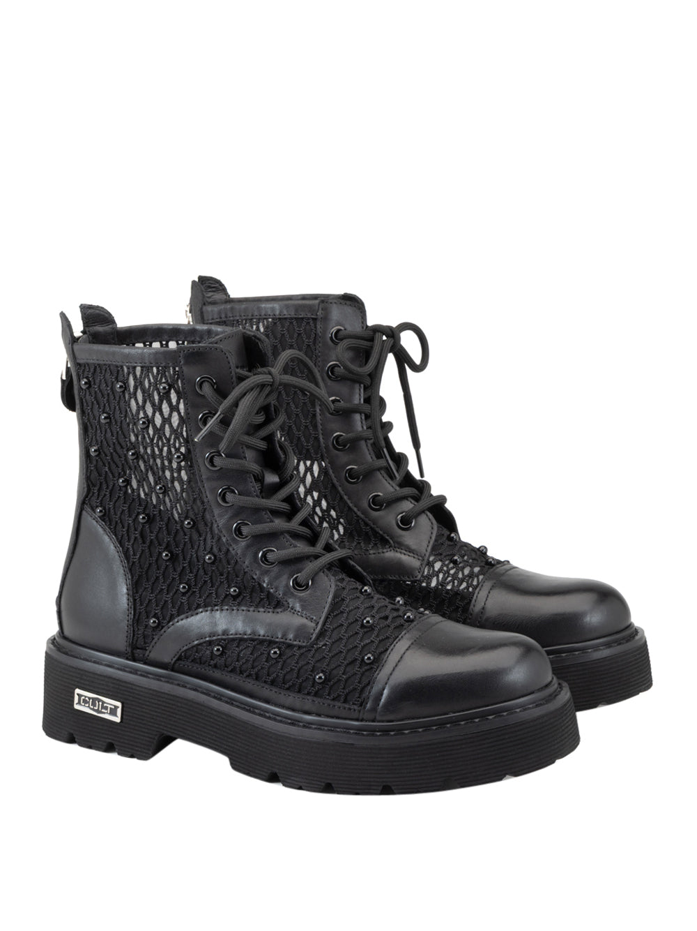 CULT Stivaletti anfibio Donna - Nero modello CLW4696