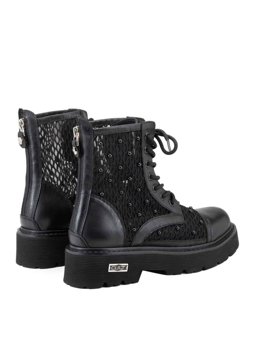 CULT Stivaletti anfibio Donna - Nero modello CLW4696