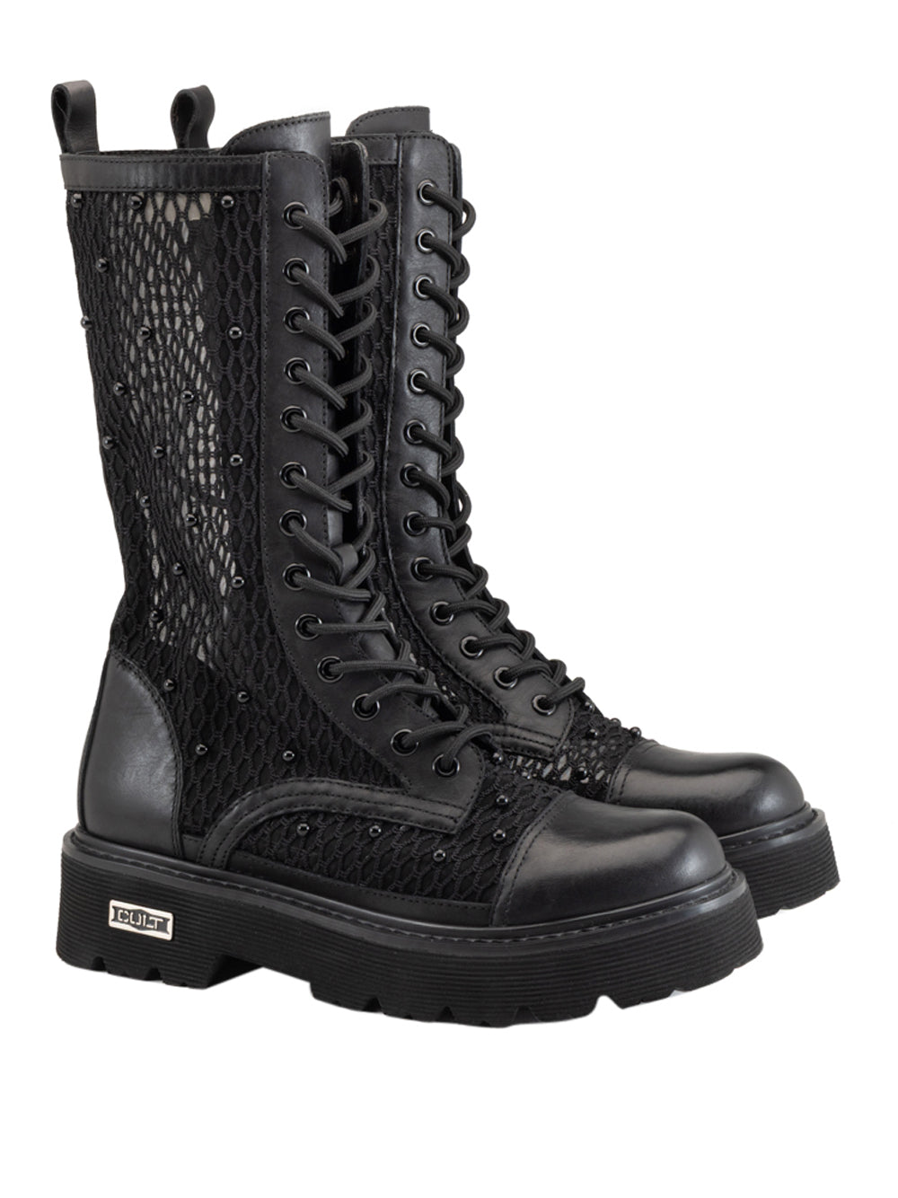 CULT Stivaletti anfibio Donna - Nero modello CLW4697