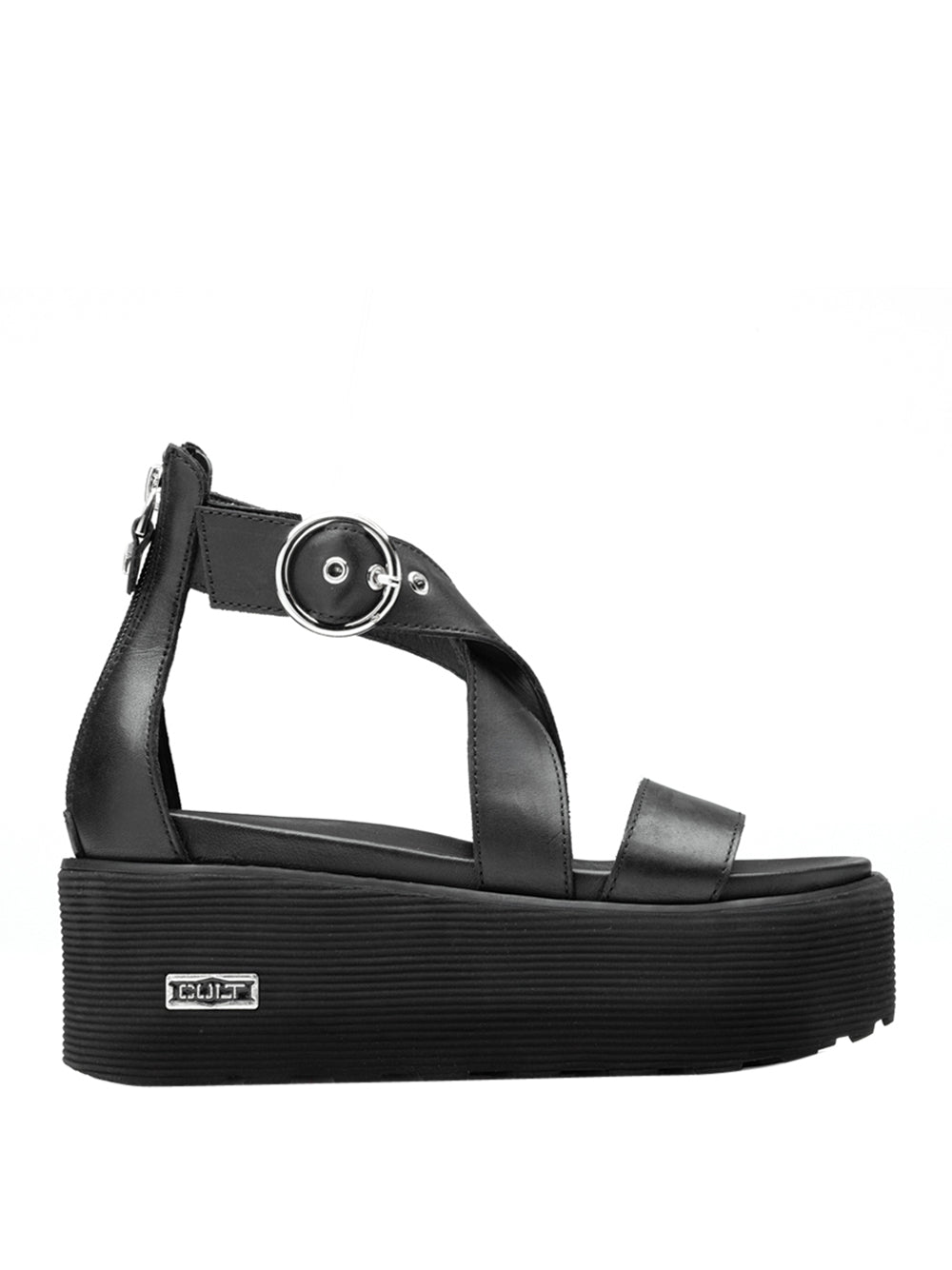 CULT Sandali platform Donna - Nero modello CLW4747