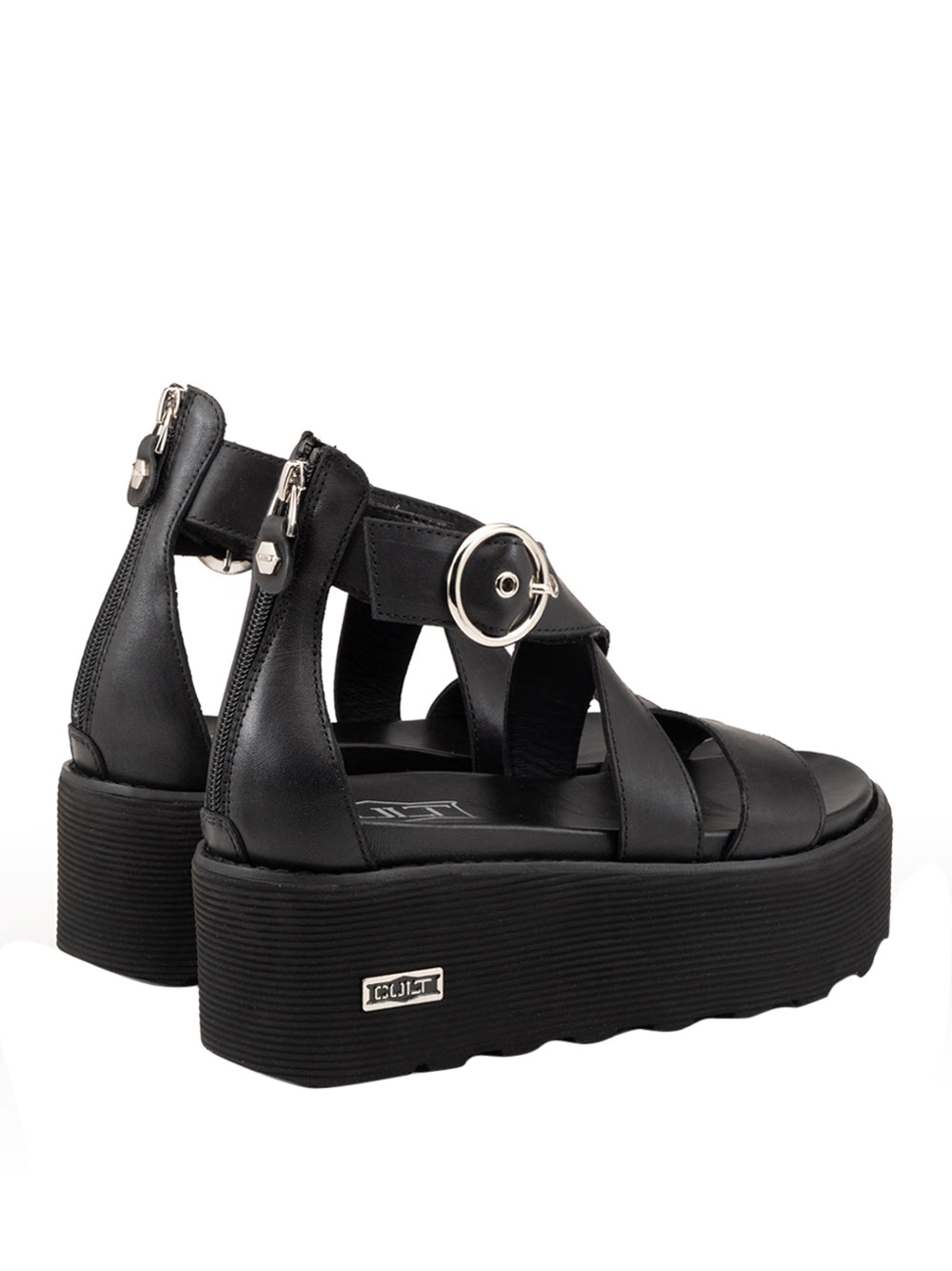 CULT Sandali platform Donna - Nero modello CLW4747