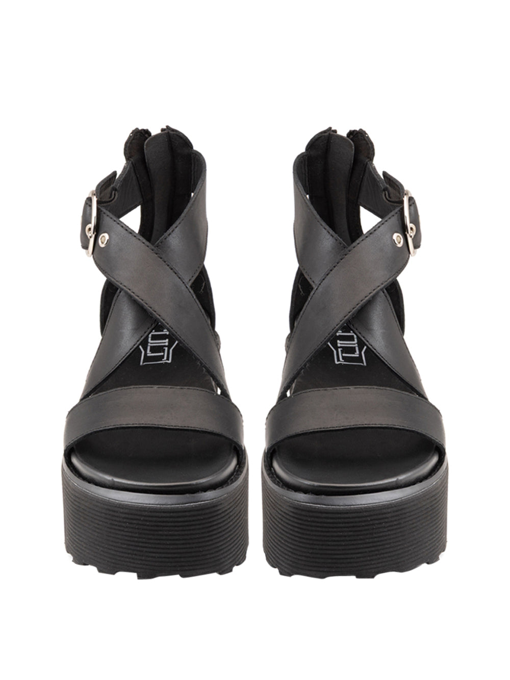 CULT Sandali platform Donna - Nero modello CLW4747