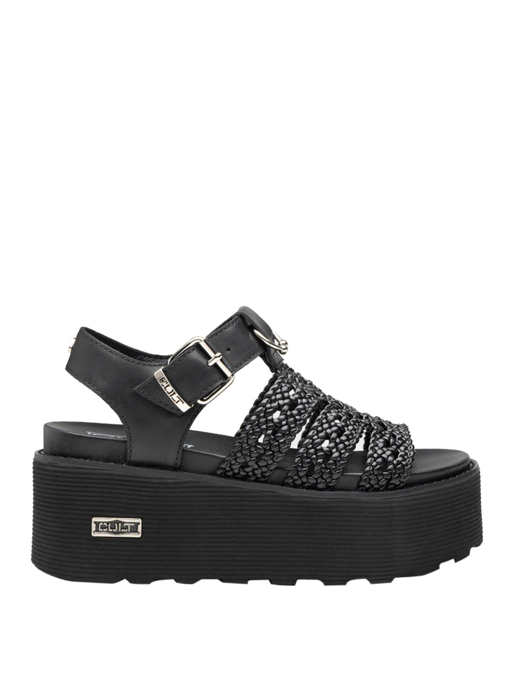 CULT Sandali platform Donna - Nero modello CLW4749