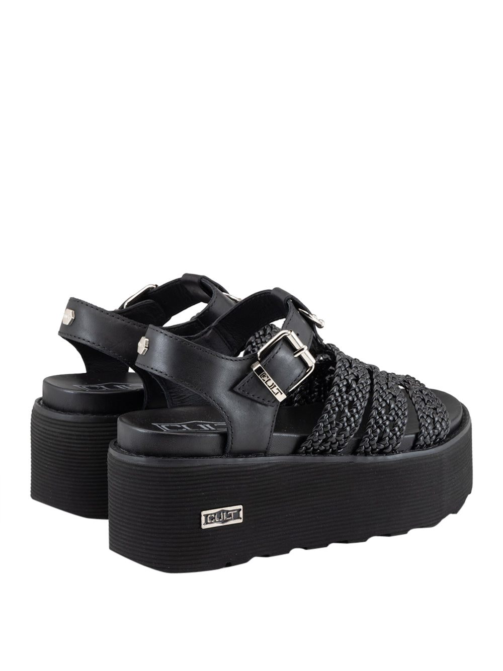 CULT Sandali platform Donna - Nero modello CLW4749