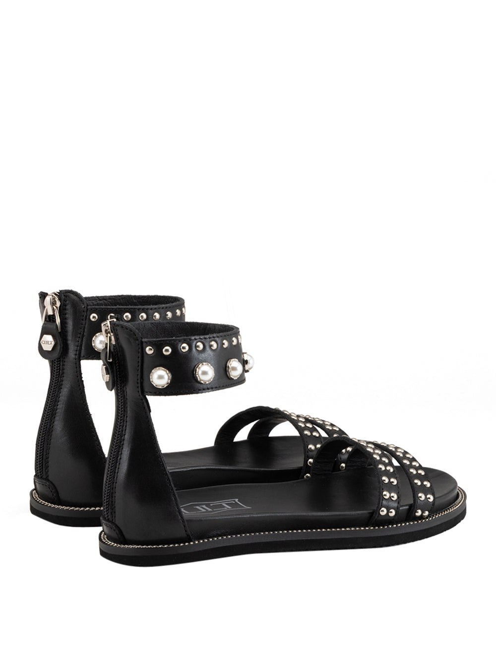 CULT Sandali con borchie Donna - Nero modello CLW4756