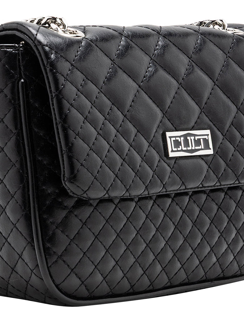 CULT Borsa a Tracolla Trapuntata Donna - Nero modello X2GPWX1B0022