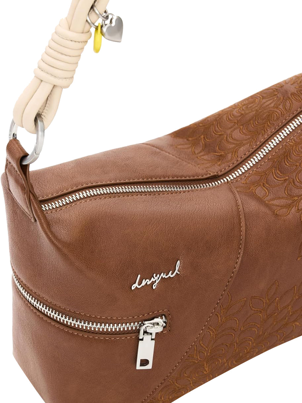 DESIGUAL Borsa a Tracolla Donna - Marrone modello 26SAXPB6