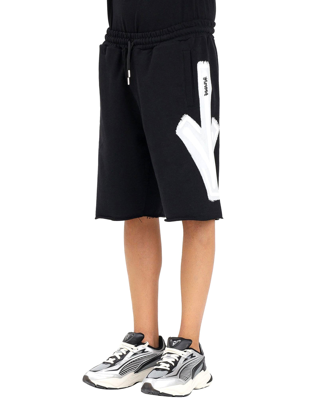 DISCLAIMER Shorts Uomo - Nero modello 26EDS55405