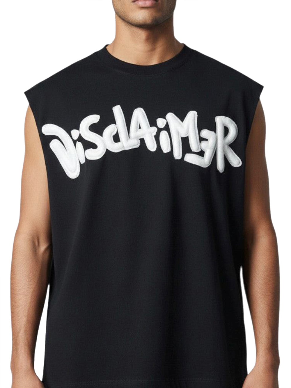 DISCLAIMER Canotta Uomo - Nero modello 26EDS55414