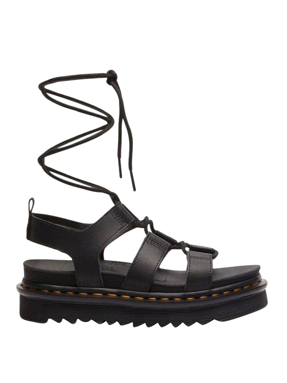 DR. MARTENS Sandali platform Donna - Nero modello 31617001