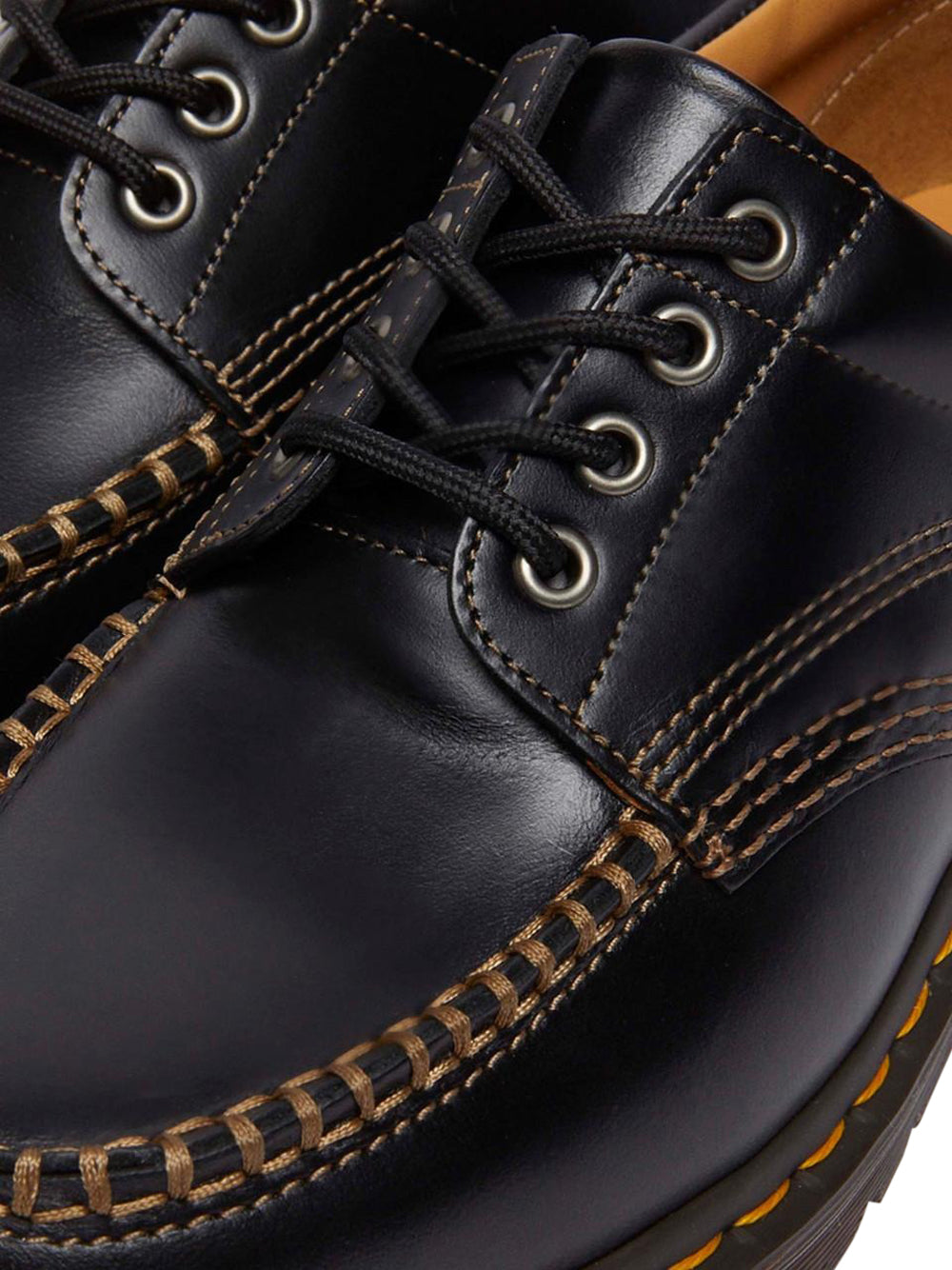 DR. MARTENS Scarpe Stringate Moc toe Uomo - Nero modello 31816001