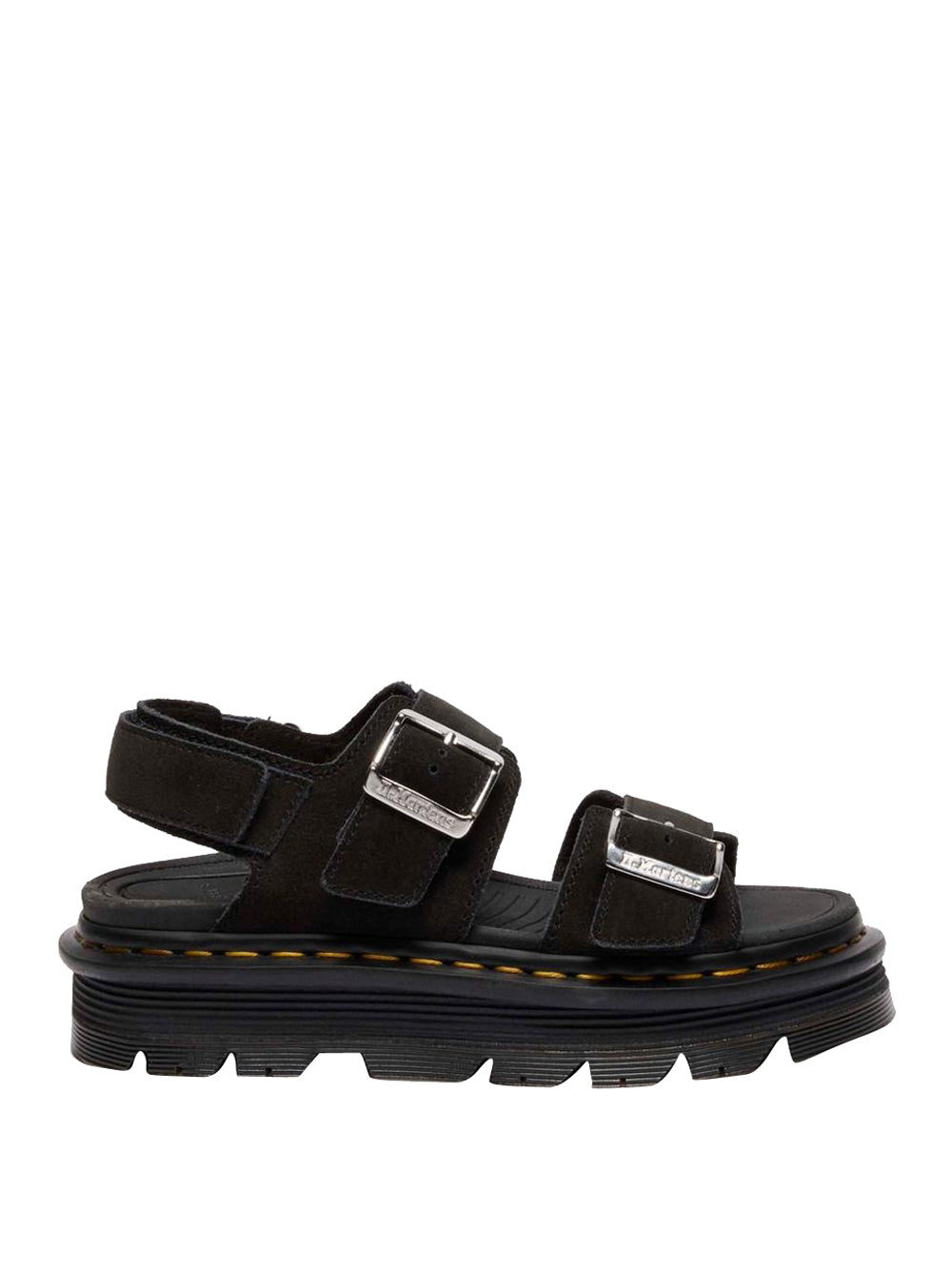 DR. MARTENS Sandali platform Donna - Nero modello 42689001