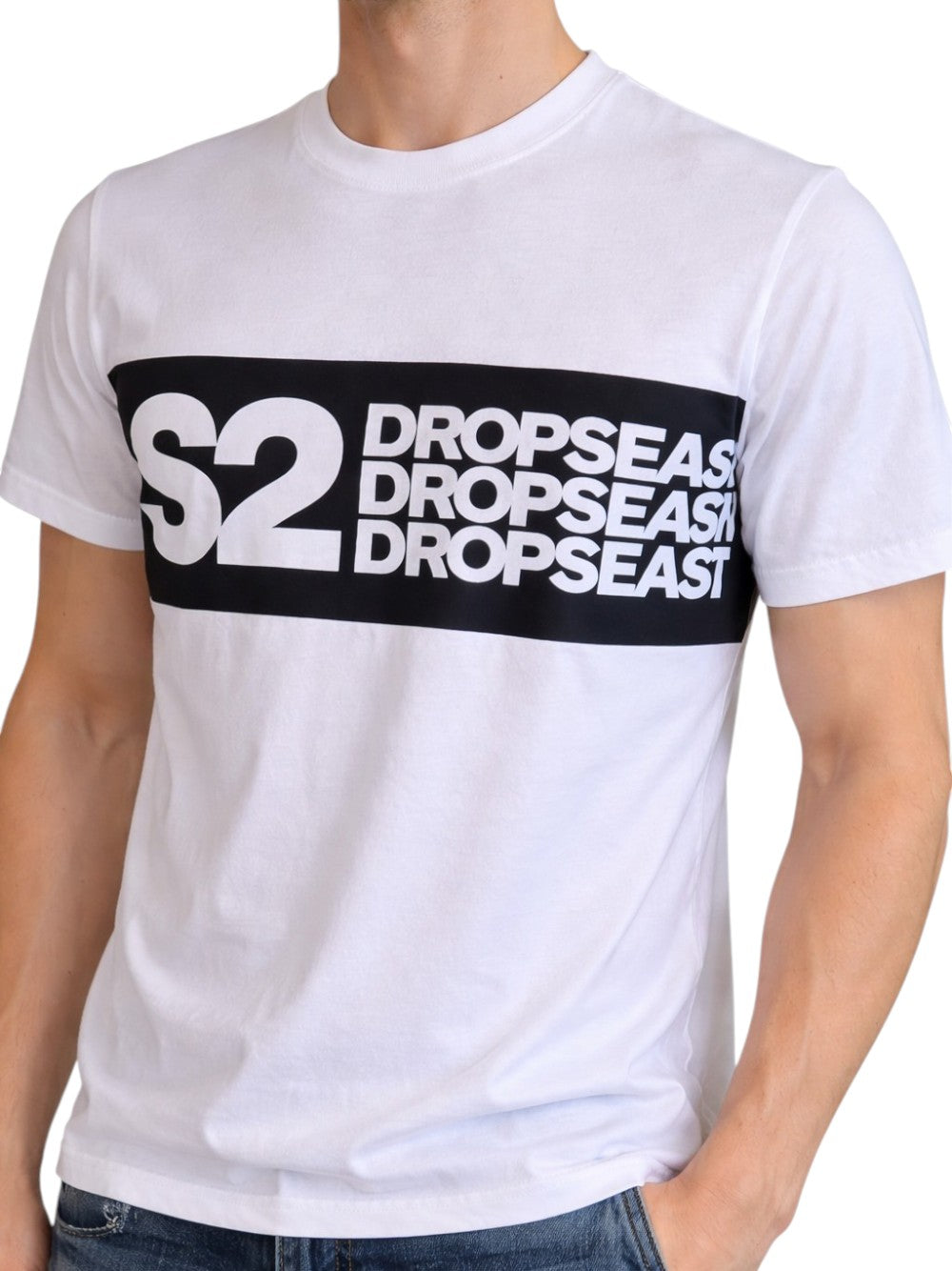 DROP SEASON 2 T-shirt Uomo - Bianco modello SS26214