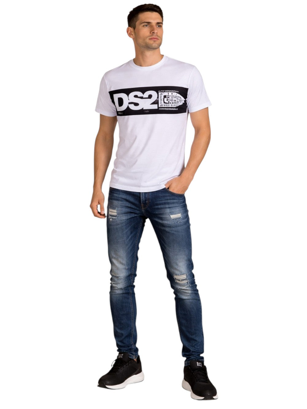 DROP SEASON 2 T-shirt Uomo - Bianco modello SS26214