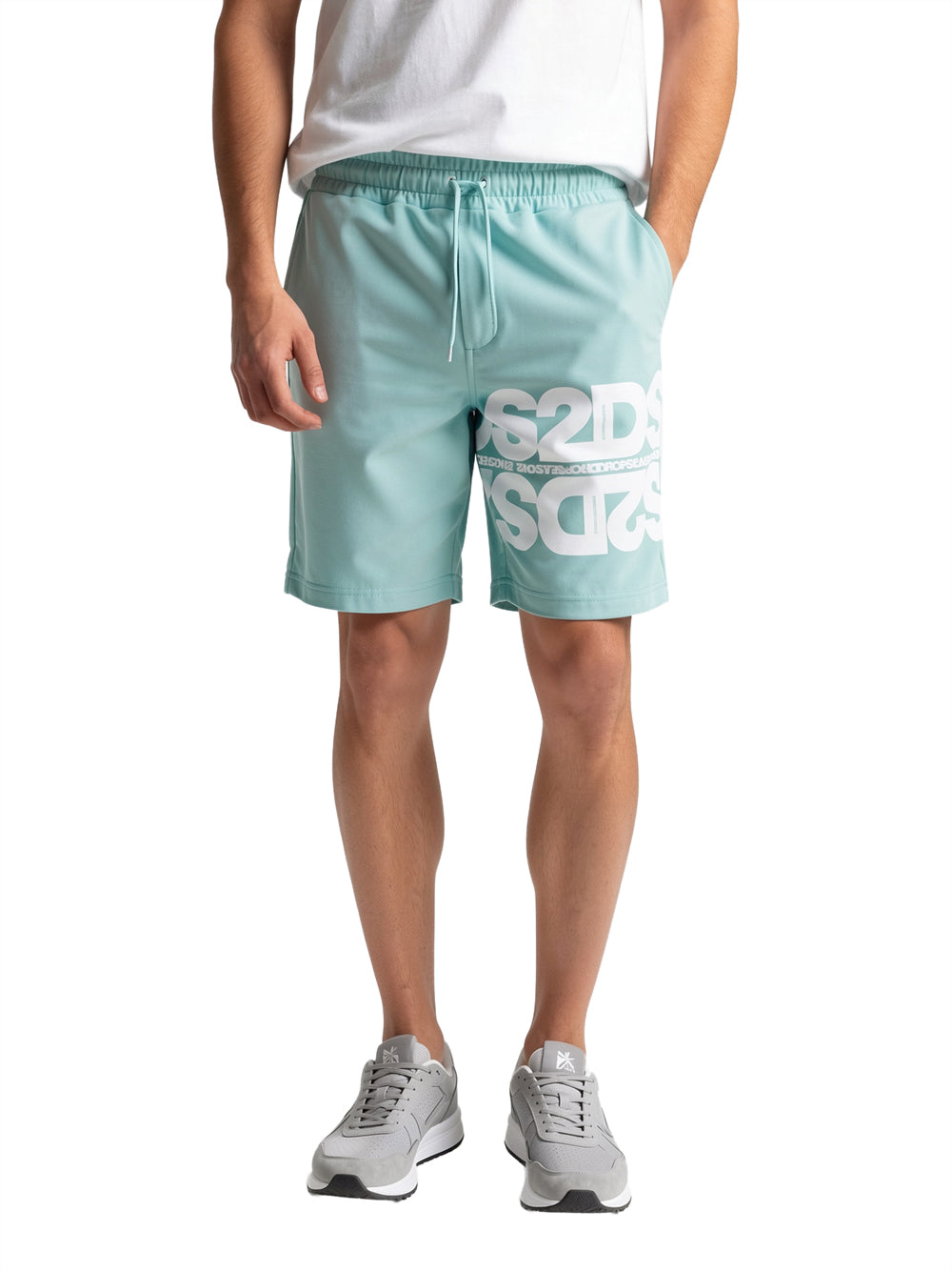 DROP SEASON 2 Shorts Uomo - Verde modello SS26258