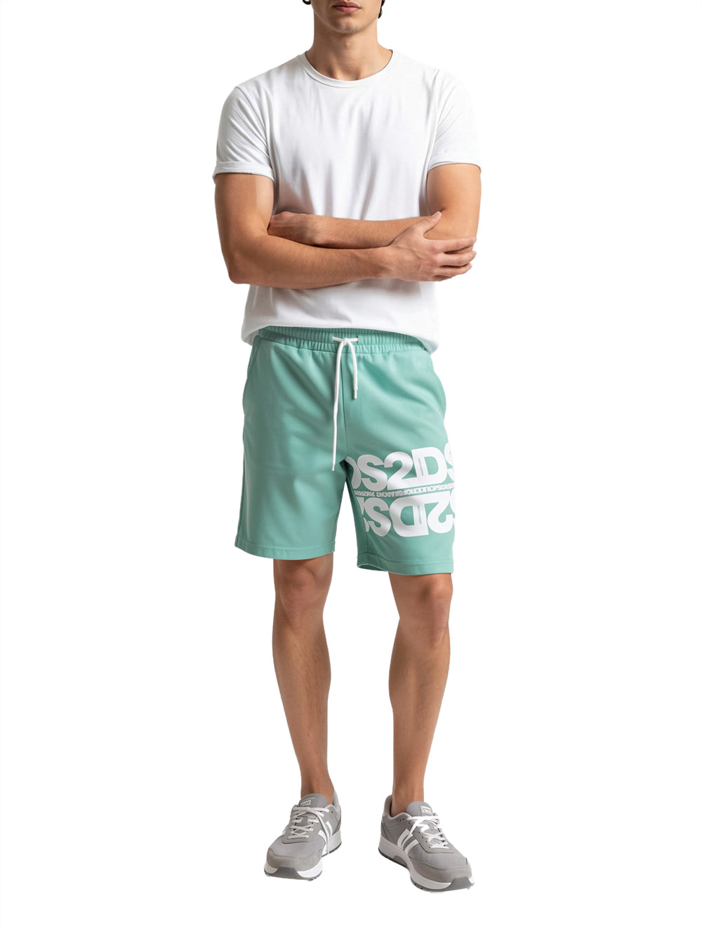 DROP SEASON 2 Shorts Uomo - Verde modello SS26258