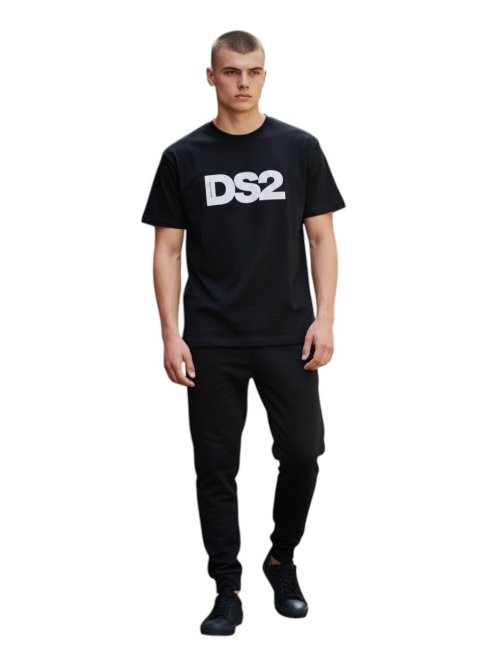 DROP SEASON 2 T-shirt Uomo - Nero modello SS26272