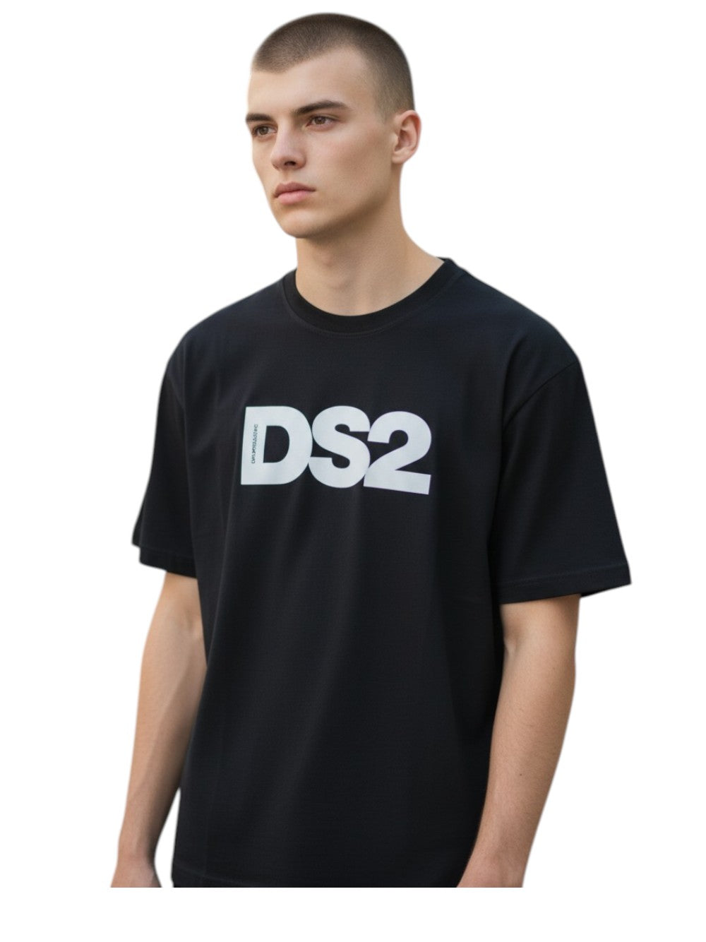DROP SEASON 2 T-shirt Uomo - Nero modello SS26272