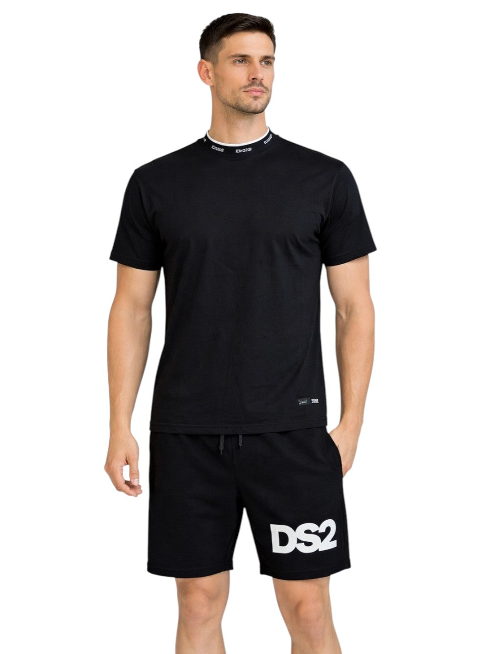 DROP SEASON 2 T-shirt Uomo - Nero modello SS26300