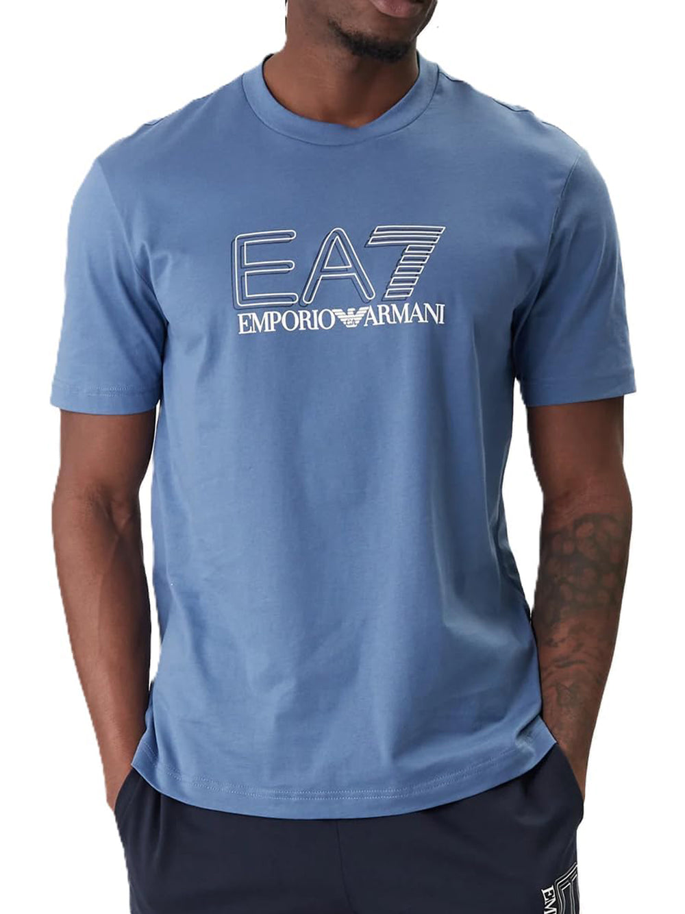 EA7 T-shirt Uomo - Blu modello 7M001307AF10375