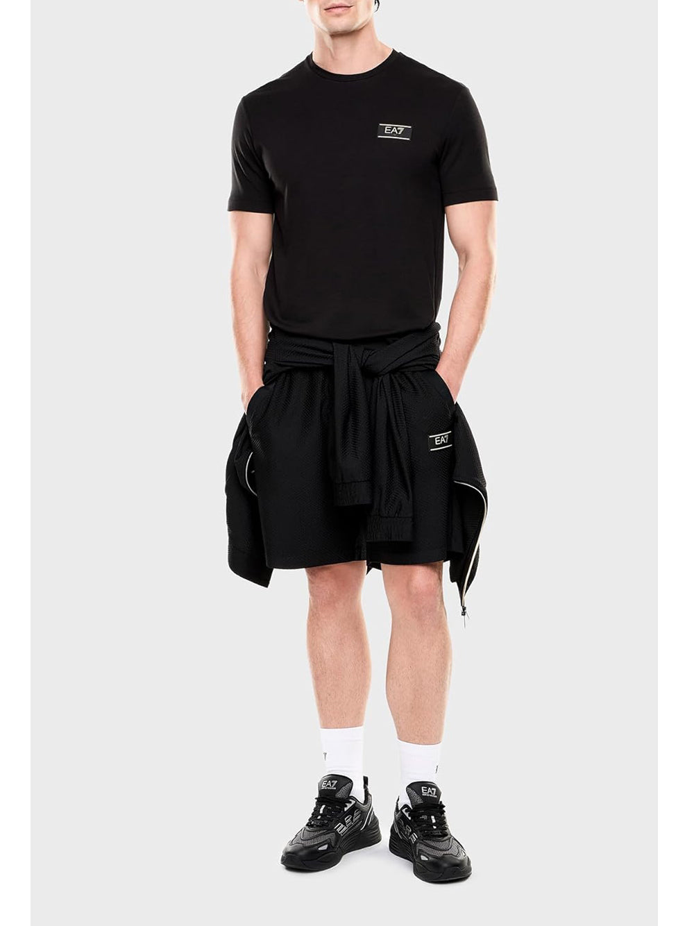 EA7 T-shirt Uomo - Nero modello 7M001331AF13739