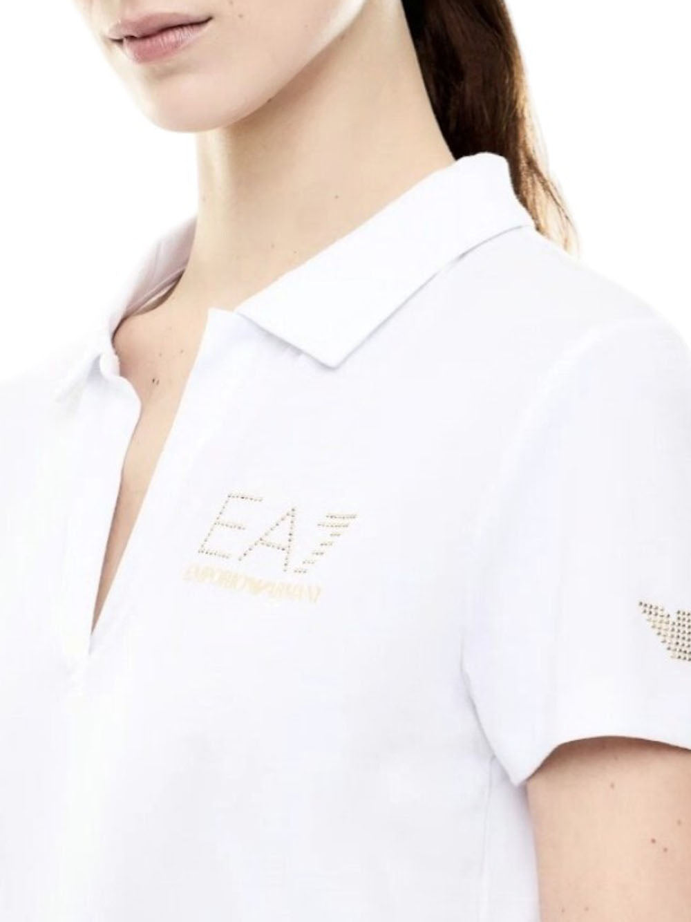 EA7 Polo Donna - Bianco modello 7W000266AF12500